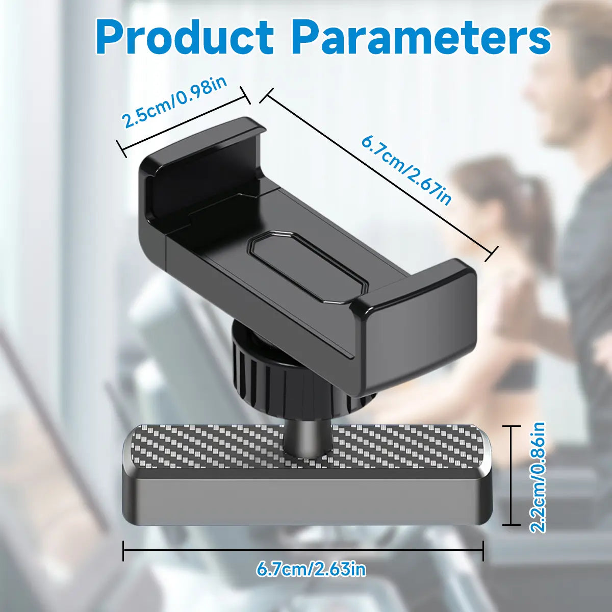 Magnetic Phone Holder for Gym Content Influencers