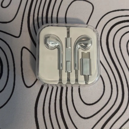 Chrome Wired Earbuds