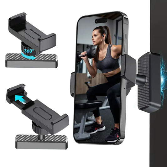 Magnetic Phone Holder for Gym Content Influencers