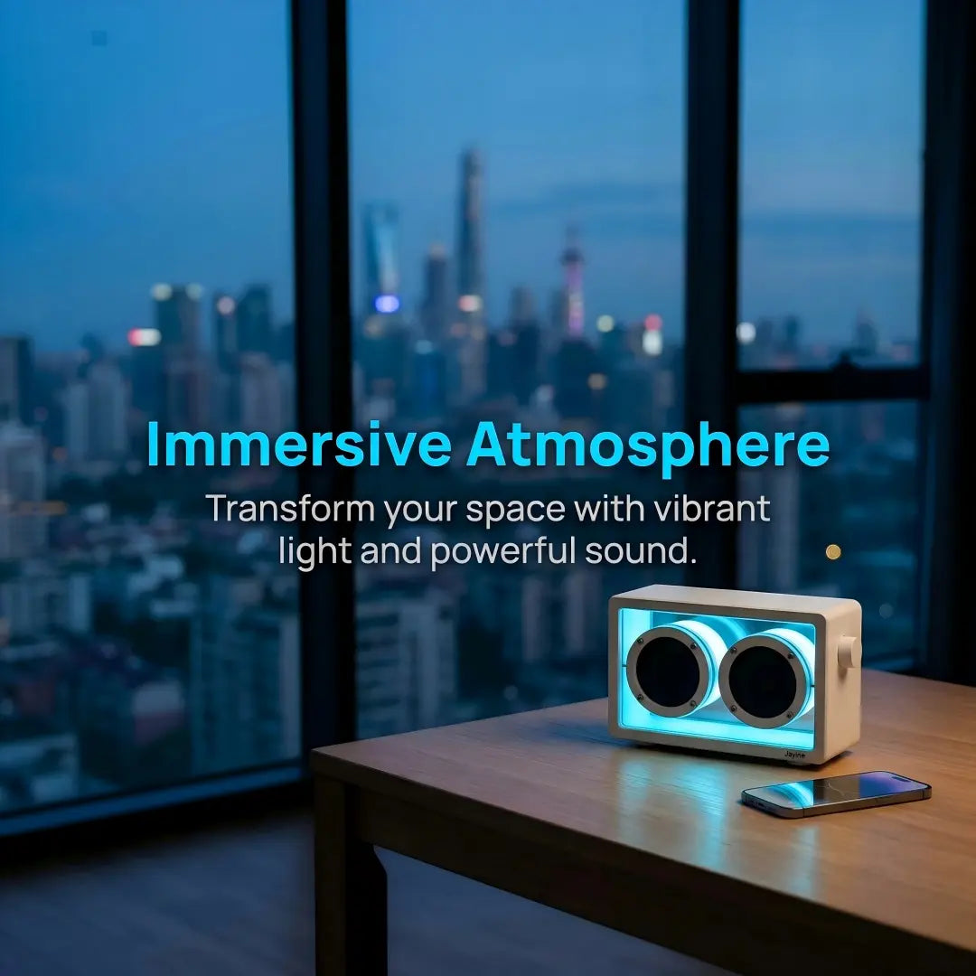 Cassette Glow Portable Wireless Speaker