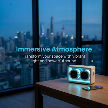 Cassette Glow Portable Wireless Speaker