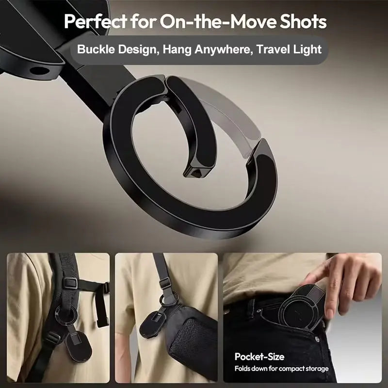 Maglock Magnetic Phone Mount – Suction Cup Desktop Stand for Iphone 17/16/15/14