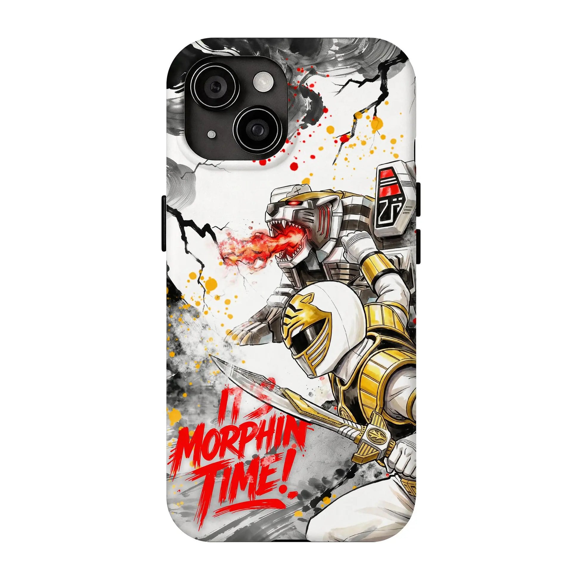 Mighty Morphin Ranger Tough Phone Case Collection,  Suitable for Iphone 11-7 Pro Max/Plus and Samsung Galaxy S23/22/23/24/25/26 Ultra