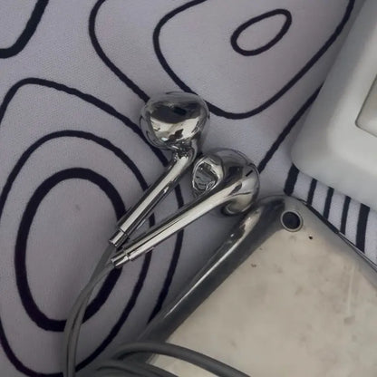 Chrome Wired Earbuds