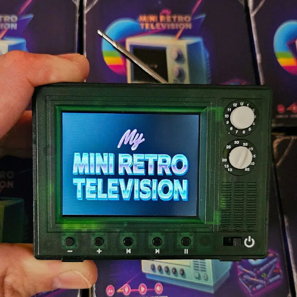 Mini Retro Television