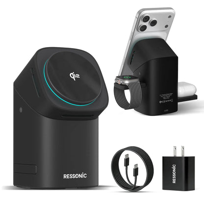 3 in 1 Wireless Charging Station for Iphone & Samsung